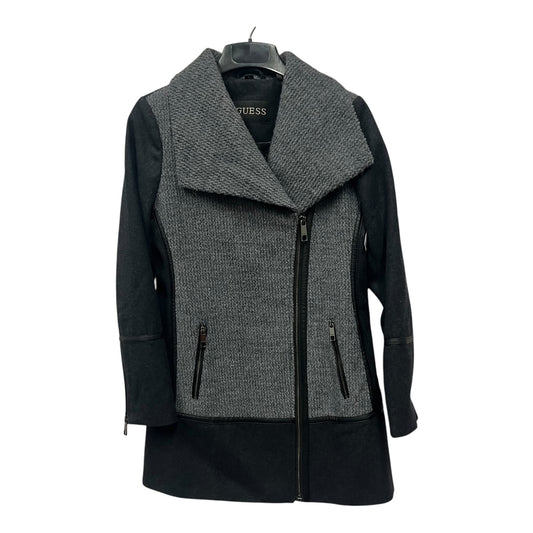 Coat Other By Guess In Black & Grey, Size:M