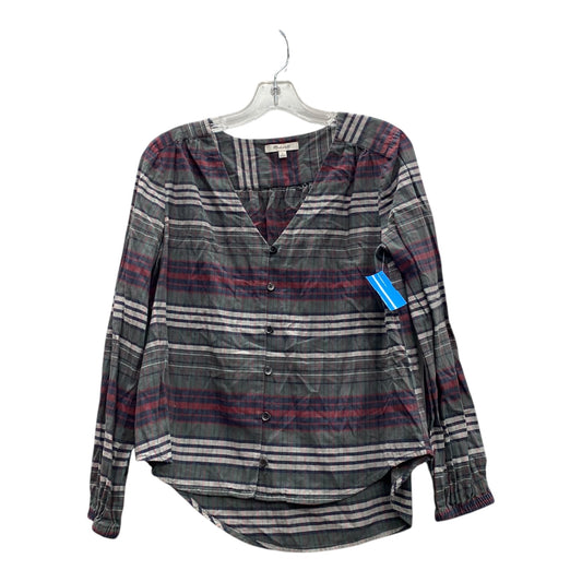 Blouse Ls By Madewell In Green, Size:S