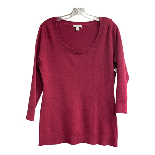 Sweater By New York And Co In Maroon, Size:M