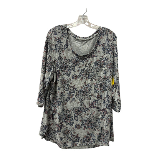 Top Ss By Lane Bryant In Grey, Size:Xl