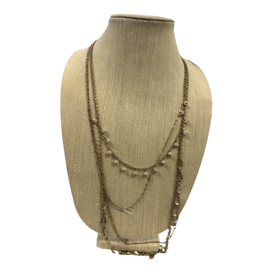 Necklace Layered By Cme In Gold