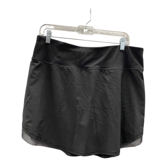 Athletic Skort By Calia In Black, Size:L