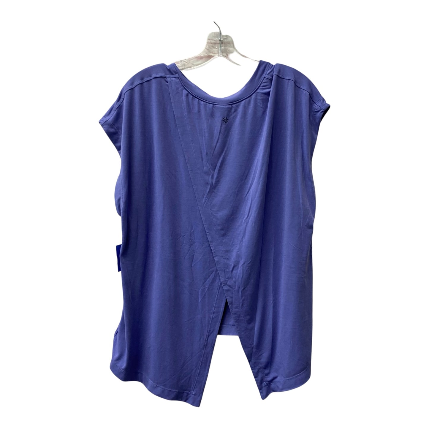 Athletic Top Ss By Athleta In Blue, Size:Xl