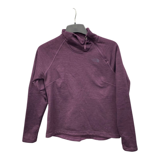 Athletic Jacket By The North Face In Purple, Size:M