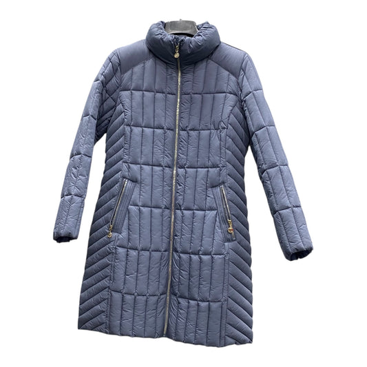 Coat Puffer & Quilted By Bernardo In Blue, Size:L