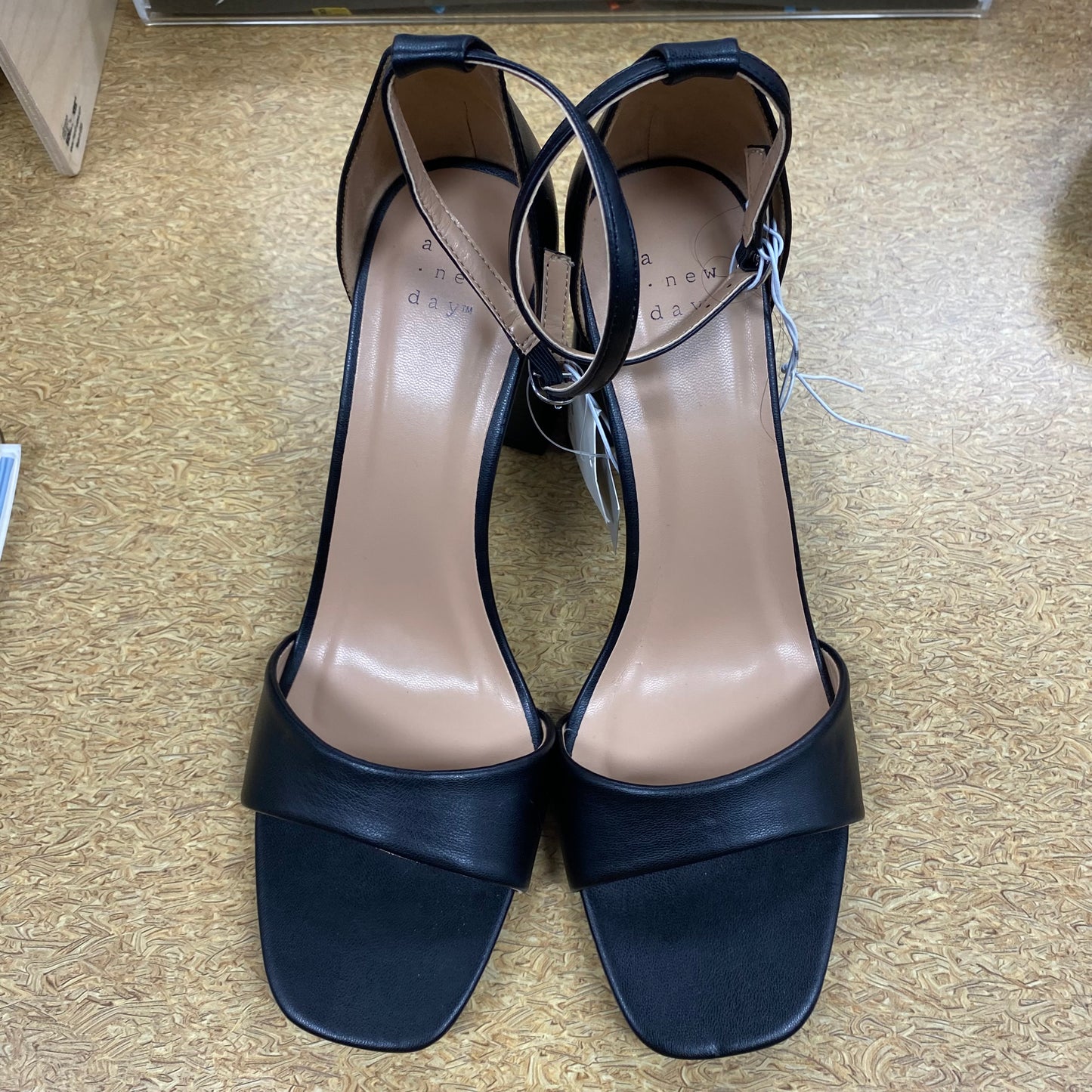 Sandals Heels Block By A New Day In Black, Size:10