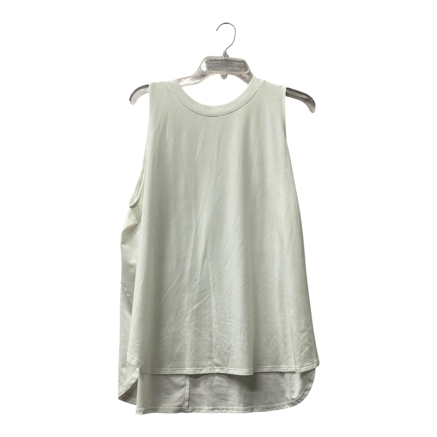 Athletic Tank Top By Tek Gear In White, Size:Xl