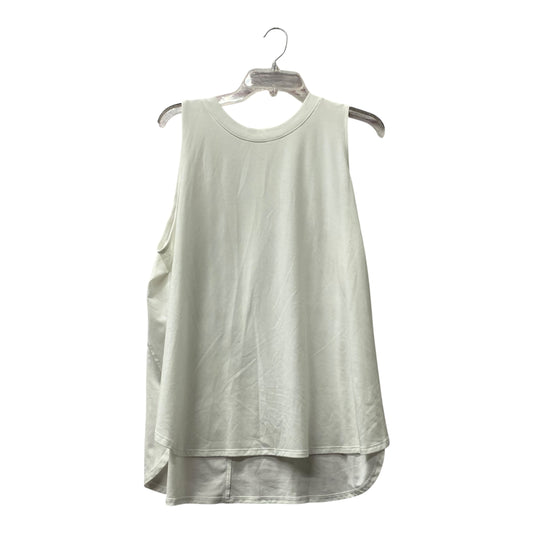 Athletic Tank Top By Tek Gear In White, Size:Xl