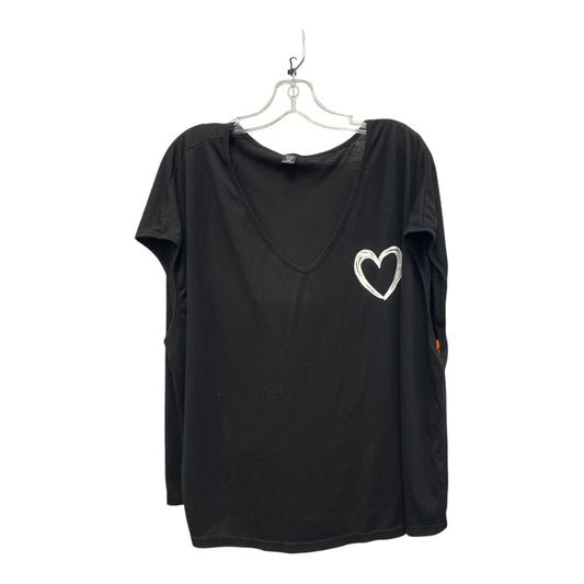 Top Ss By Shein In Black, Size:4X