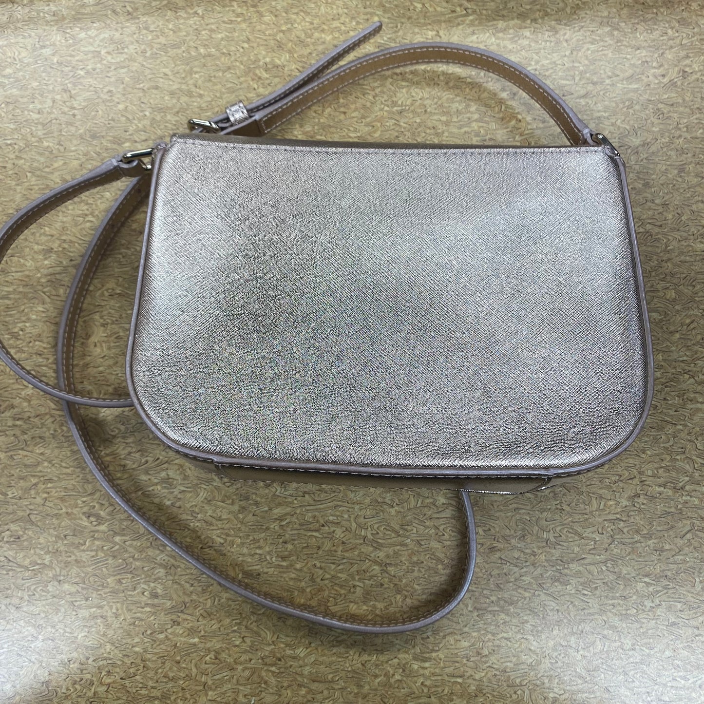 Crossbody Designer By Kate Spade In Rose Gold, Size:Medium