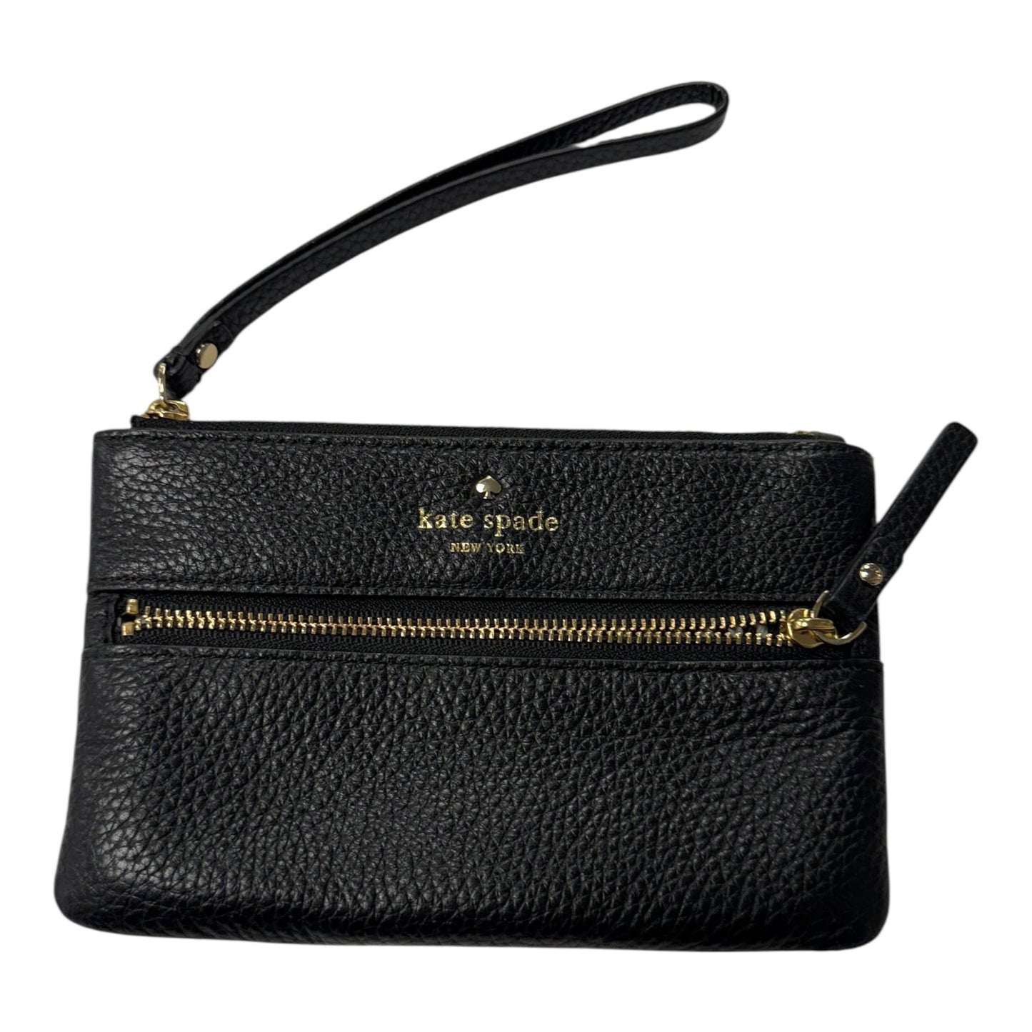 Wristlet Designer By Kate Spade In Black, Size:Small
