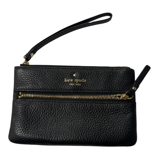 Wristlet Designer By Kate Spade In Black, Size:Small