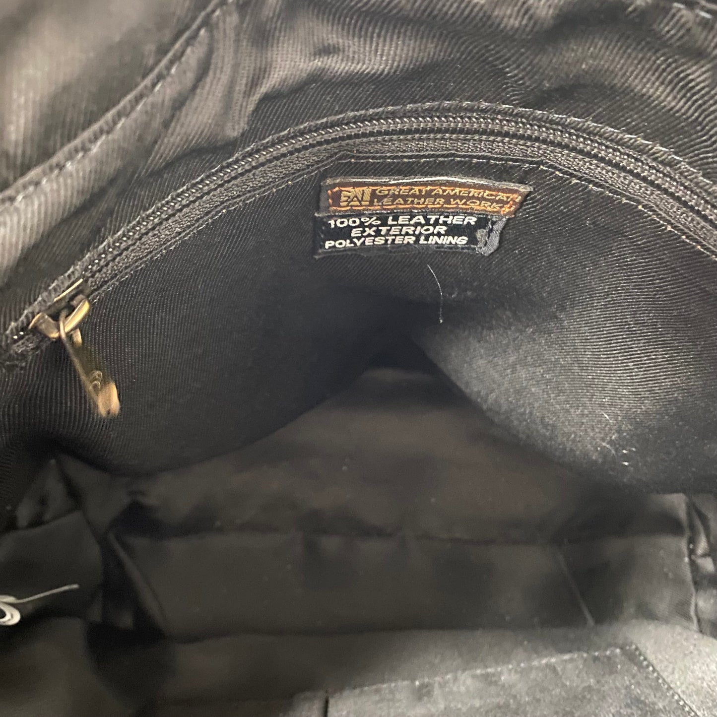 Handbag Leather By Cmf In Black, Size:Medium