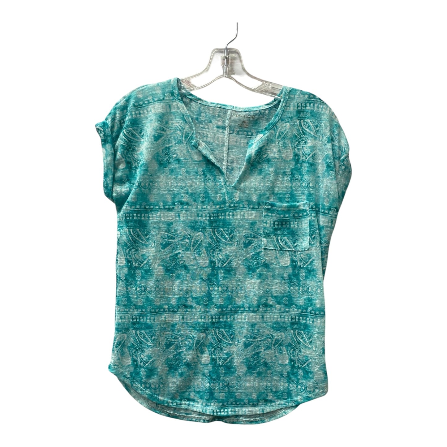 Top Ss By Dept 222 In Aqua, Size:Mp