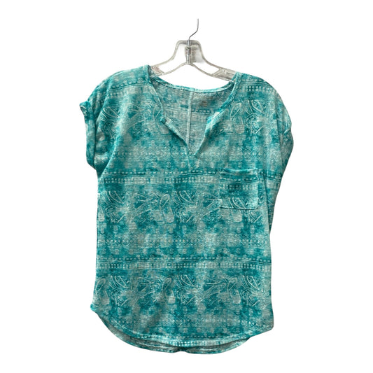 Top Ss By Dept 222 In Aqua, Size:Mp
