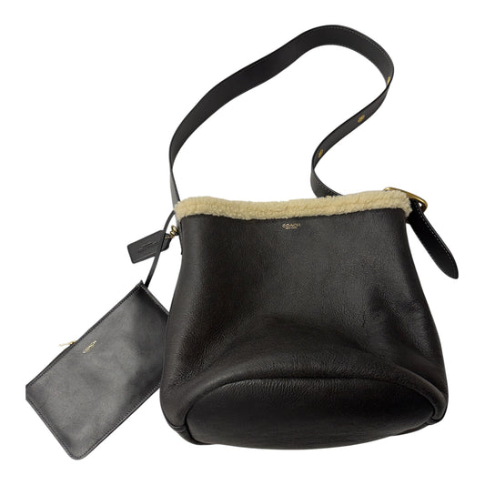 Handbag Designer By Coach In Black, Size:Medium