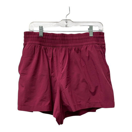 Athletic Shorts By Athleta In Pink, Size:M