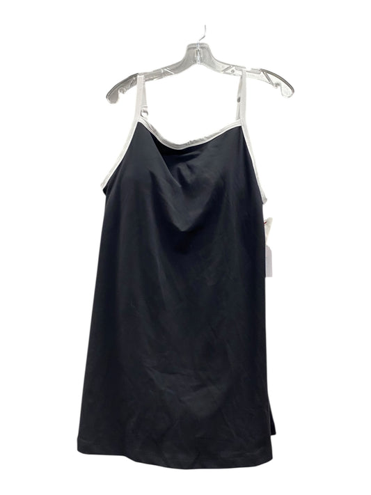 Athletic Dress By Yogalicious In Black, Size:Xl