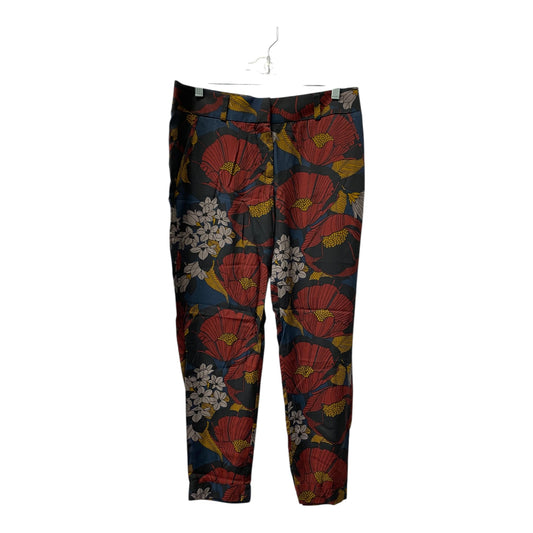Pants Dress By Loft In Blue & Red, Size:4