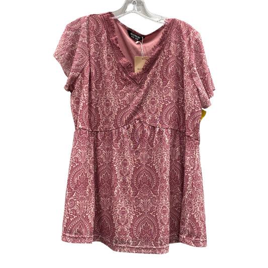 Top Ss By Bloomchic In Pink, Size:L