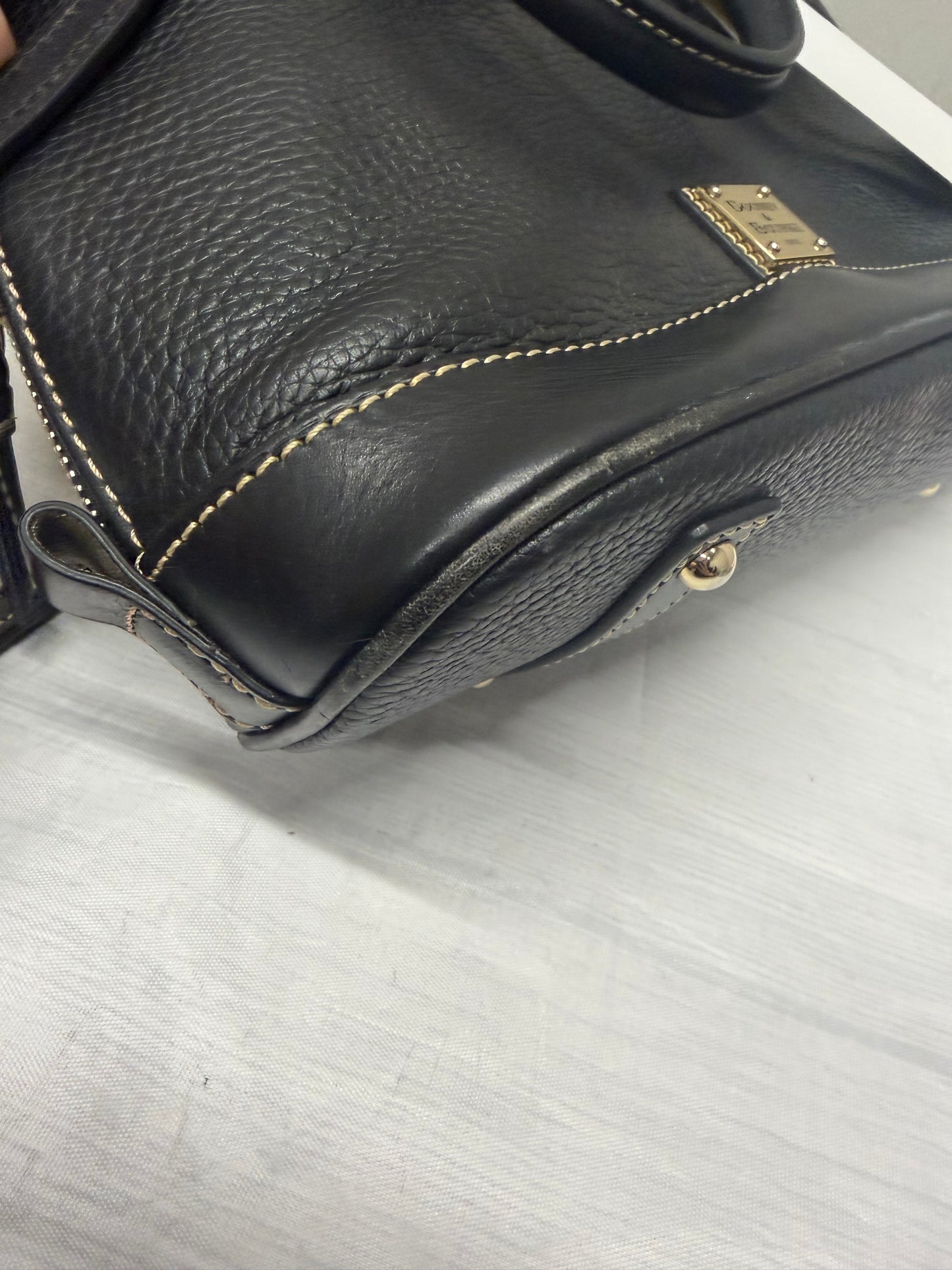 Handbag Designer By Dooney And Bourke In Black, Size:Medium