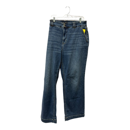 Jeans Wide Leg By Judy Blue In Blue Denim, Size:20