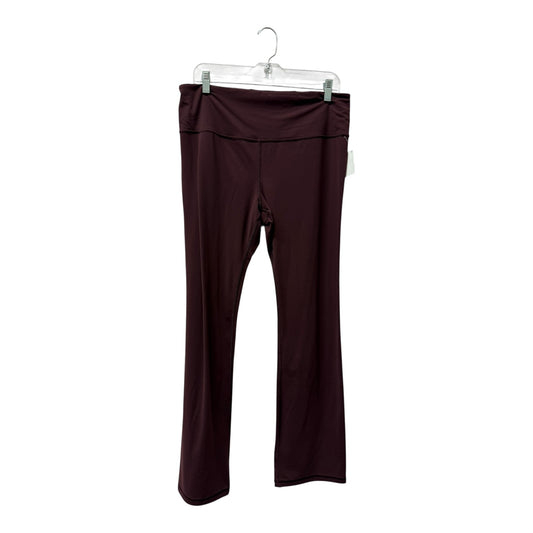 Athletic Leggings By Athleta In Purple, Size:Xl