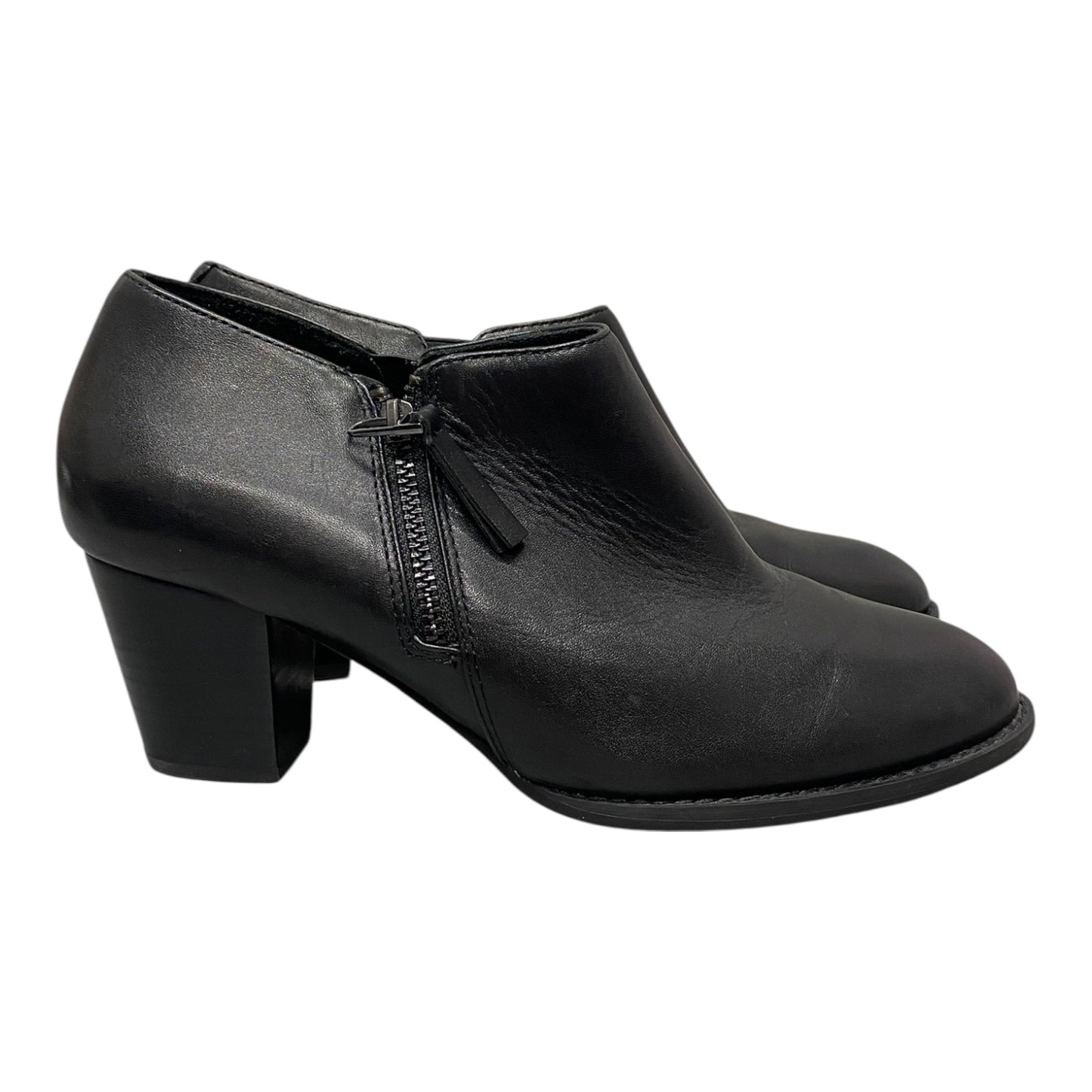 Boots Ankle Heels By Vionic In Black, Size:8