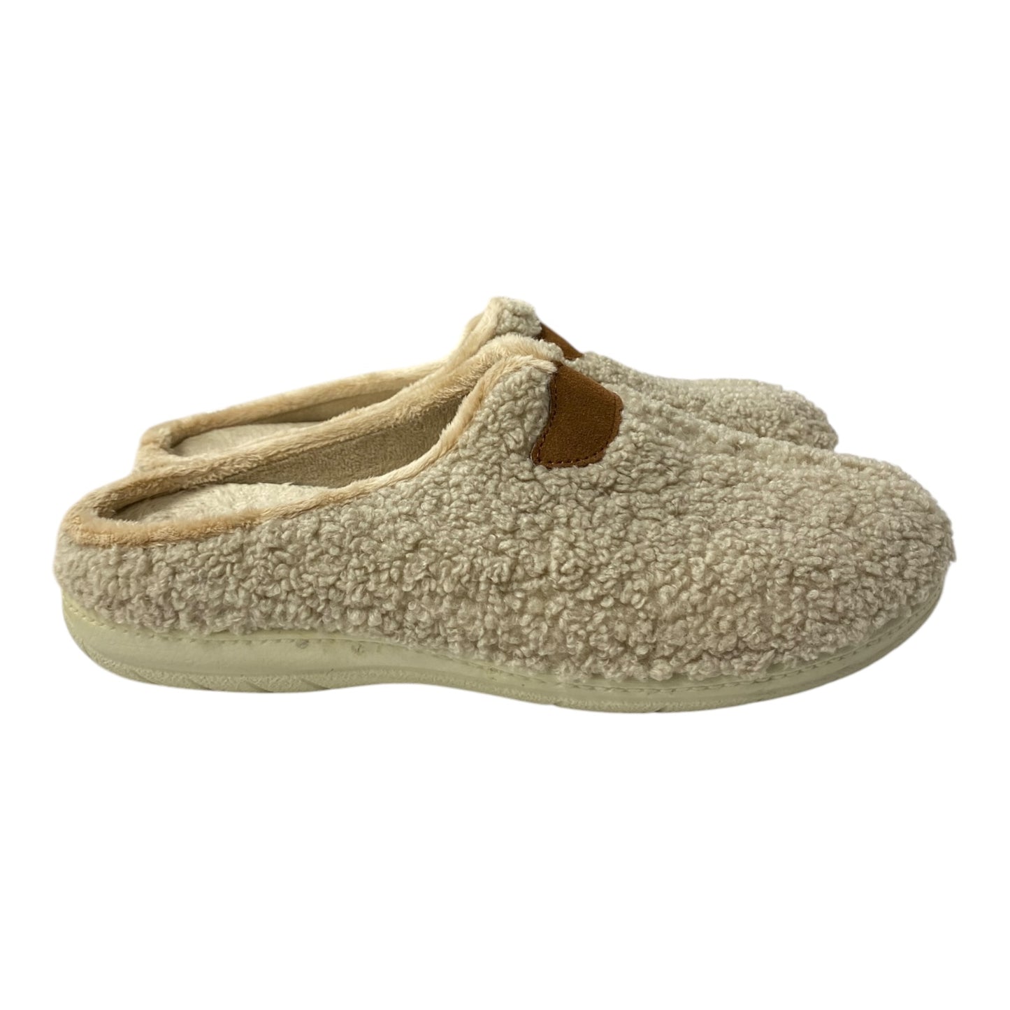 Slippers By Spring Step In Black & Gold