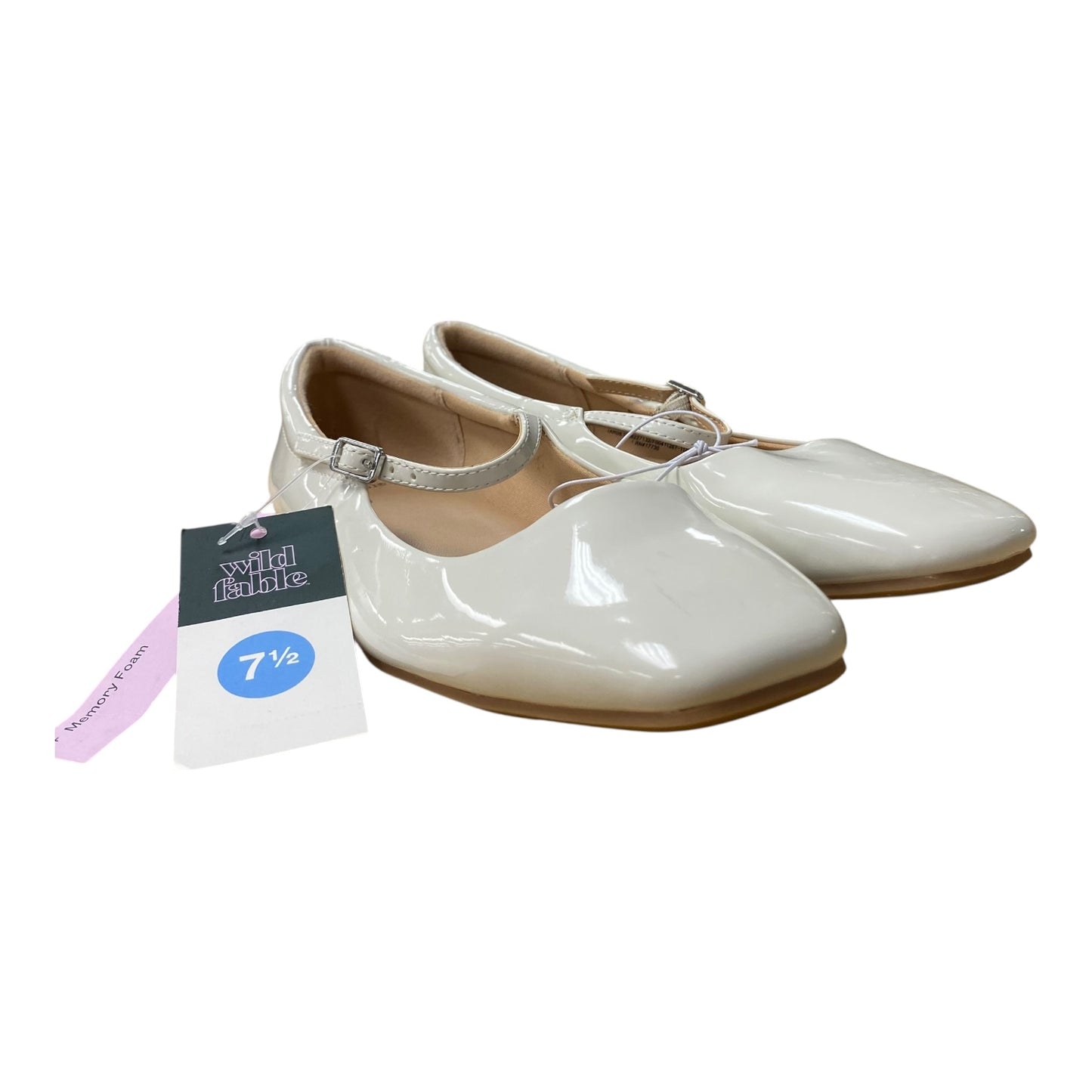 Shoes Flats By Wild Fable In White, Size:7.5