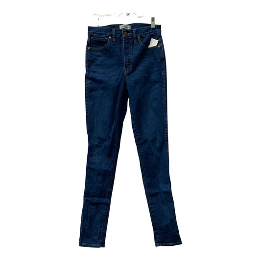 Jeans Skinny By Madewell In Blue Denim, Size:4