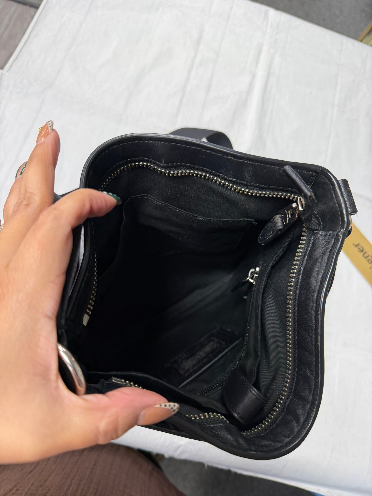 Crossbody Designer By Coach In Black, Size:Large
