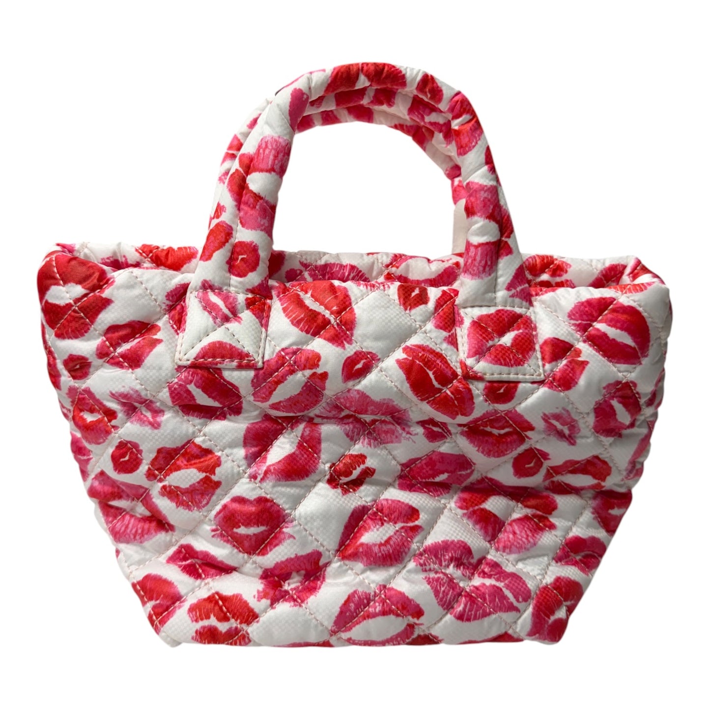 Handbag By Mz Wallace In Pink & Red, Size:Small