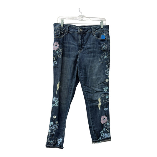 Jeans Straight By Laurie Felt In Blue Denim, Size:10