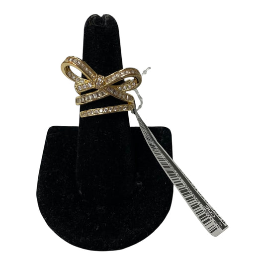 Ring Statement In Gold, Size:7