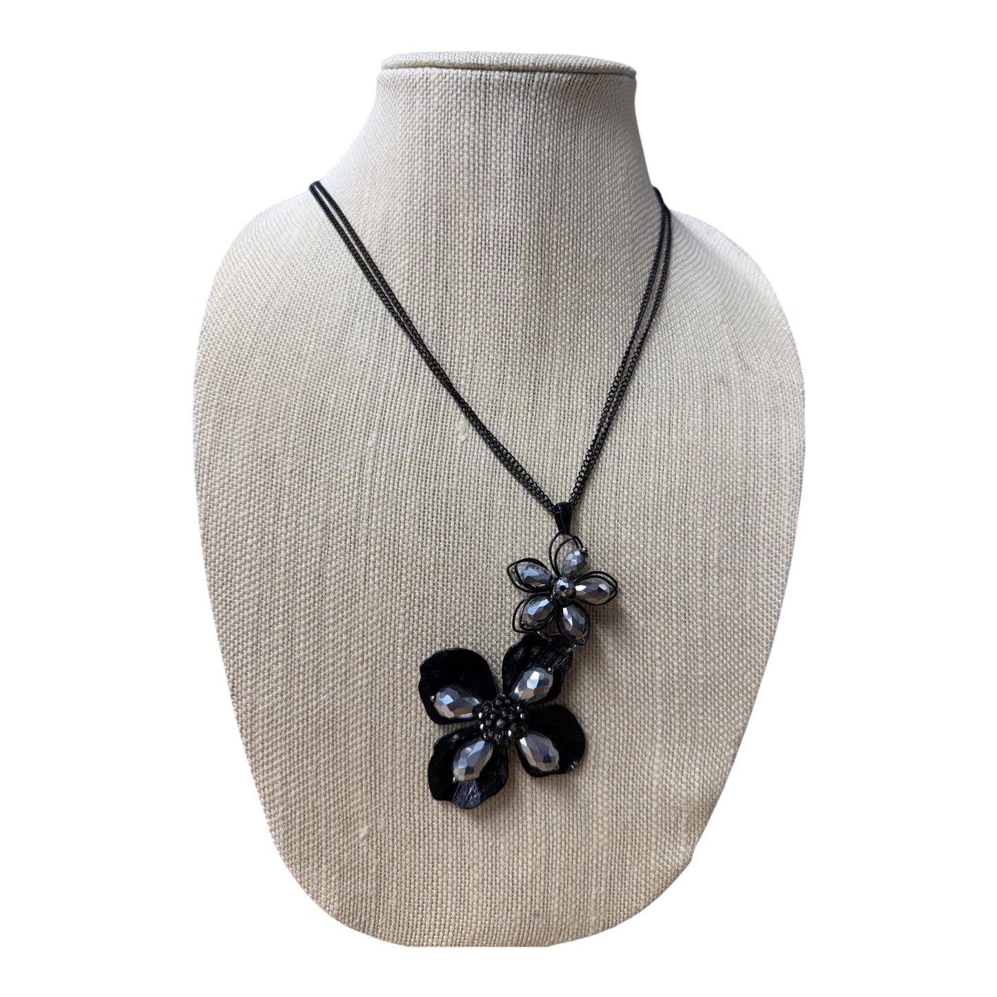 Necklace Pendant  In Black