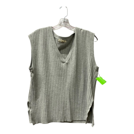 Top Sleeveless By Marled In Grey, Size:S