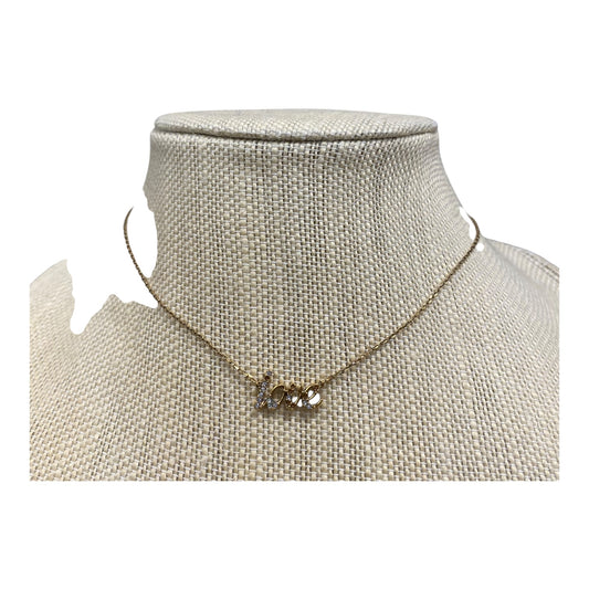 Necklace Designer By Swarovski In Gold