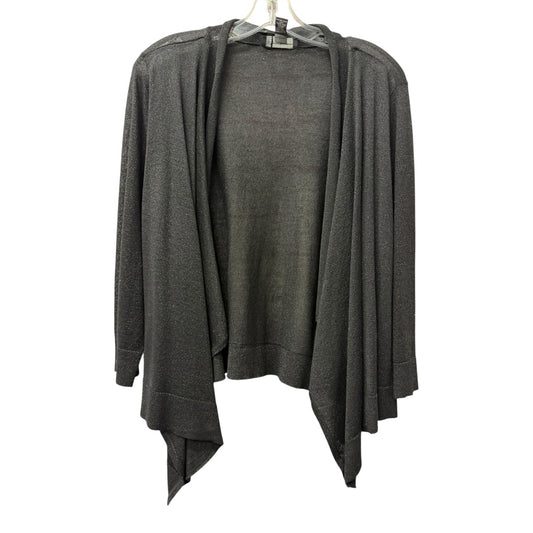 Cardigan By Inc In Black, Size:1X
