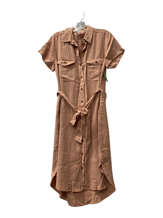 Dress Casual Short By teddy rose  In Pink, Size:S