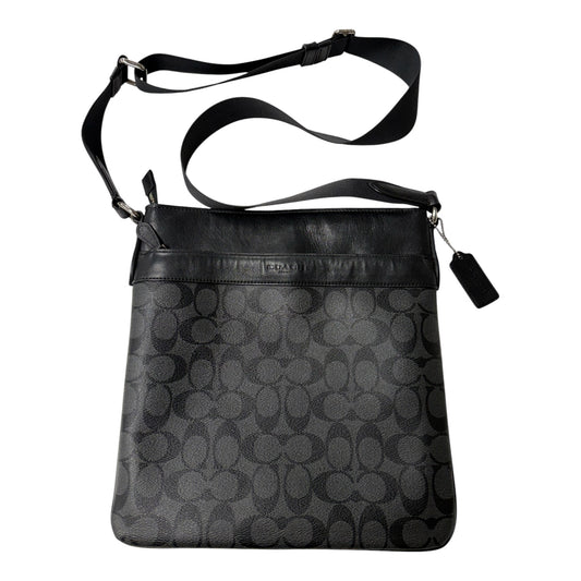 Crossbody Designer By Coach In Black, Size:Large