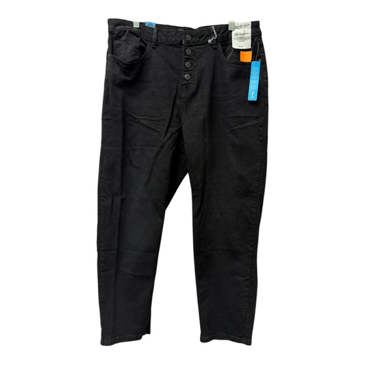 Jeans Straight By Cme In Black, Size:10