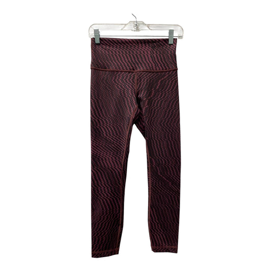 Athletic Leggings By Lululemon In Purple, Size:S
