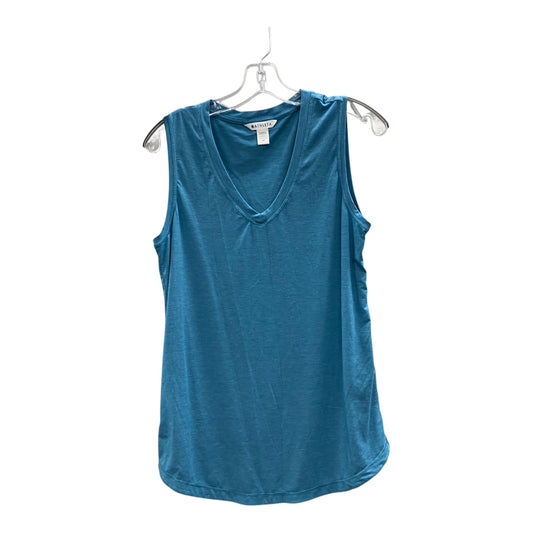 Athletic Tank Top By Athleta In Aqua, Size:M