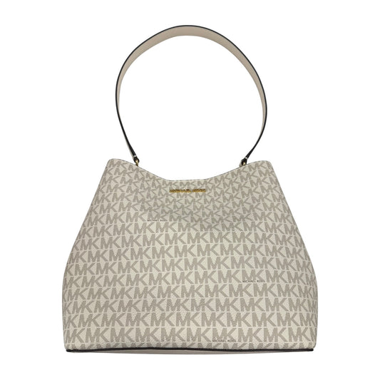Handbag Designer By Michael Kors In Cream, Size:Medium