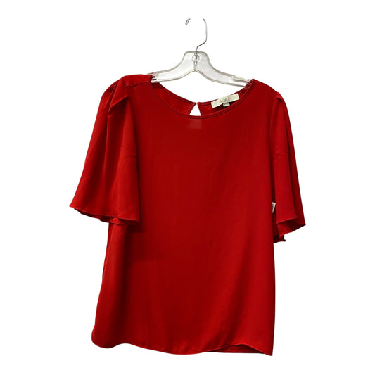 Top Ss By Loft In Red, Size:Xs
