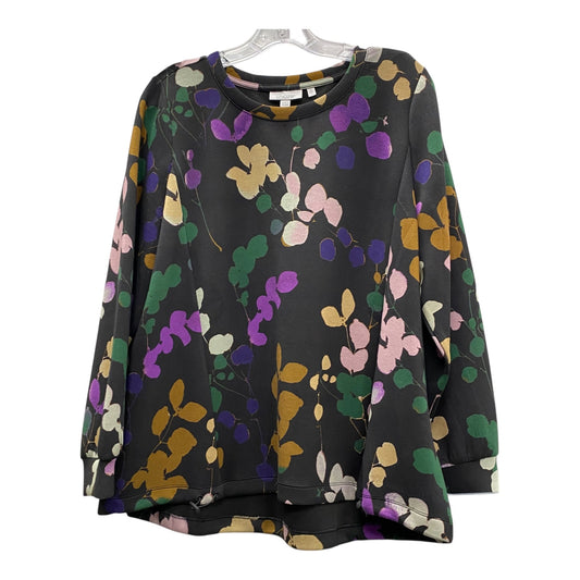 Top Ls By Chicos In Black, Size:L