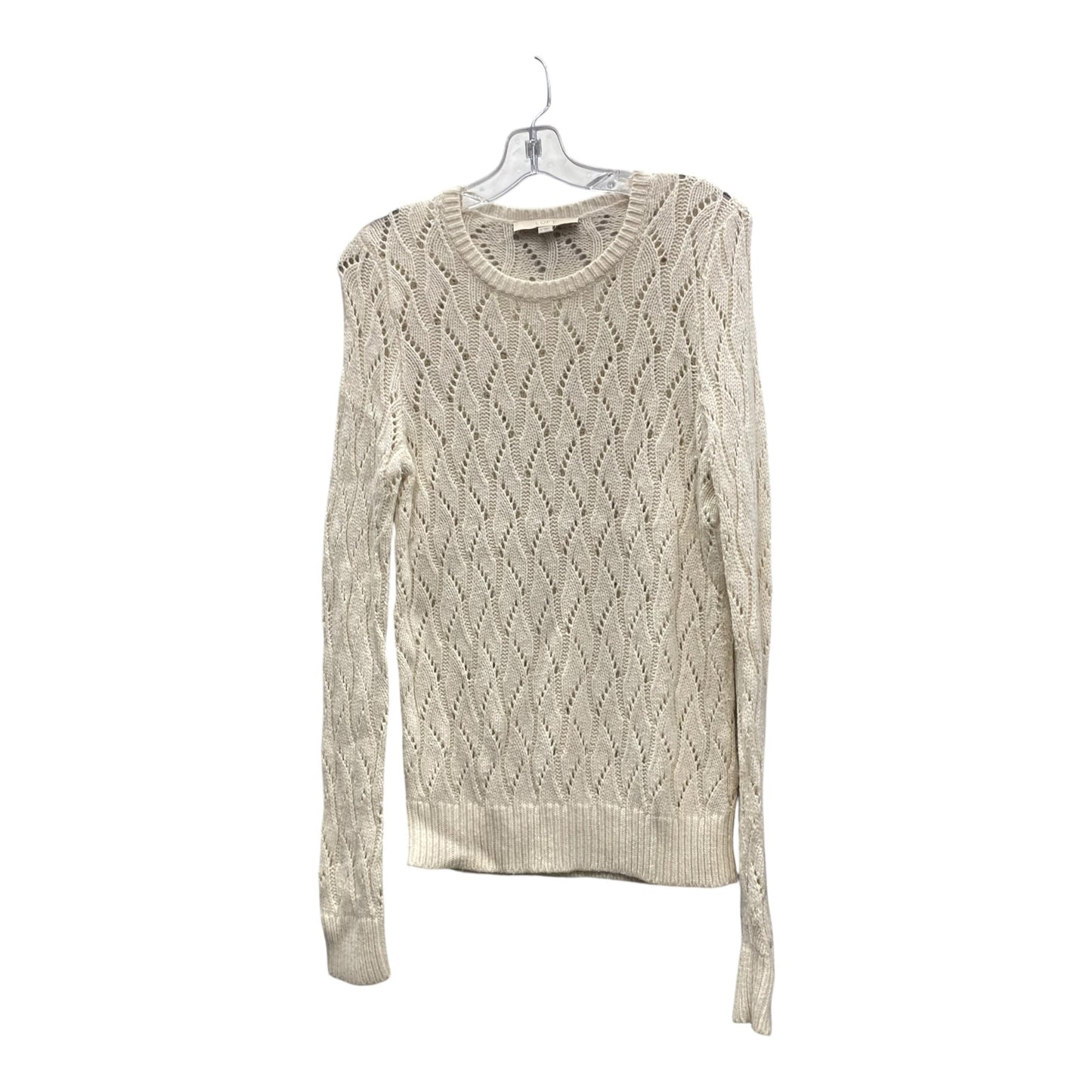 Sweater By Loft In White, Size:M