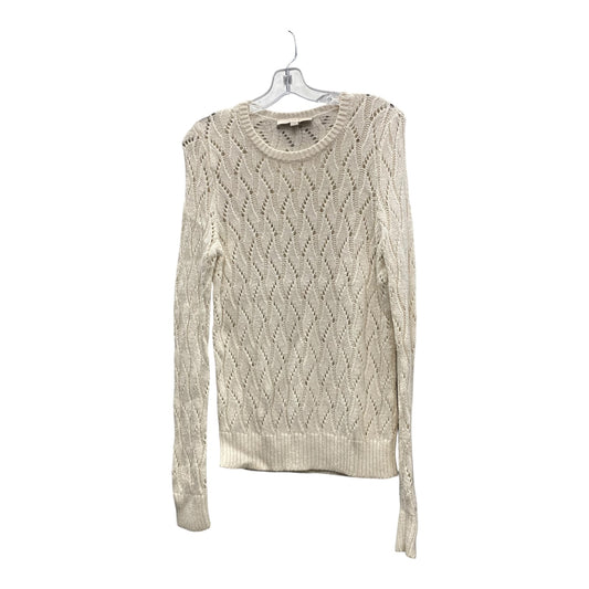 Sweater By Loft In White, Size:M