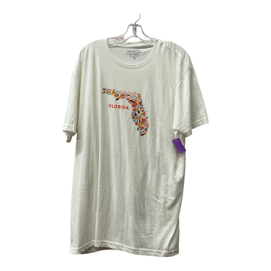 Top Ss By Vera Bradley In White, Size:2X